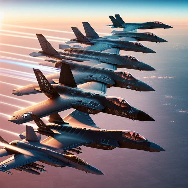 The Evolution of Fighter Jets: From P-51 Mustang to F-35 Lightning II