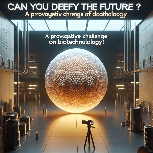 Can You Defy the Future? A Provocative Challenge on Biotechnology!