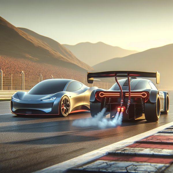 Can You Beat the Electric Wave? Tesla vs. Traditional Auto Challenge!