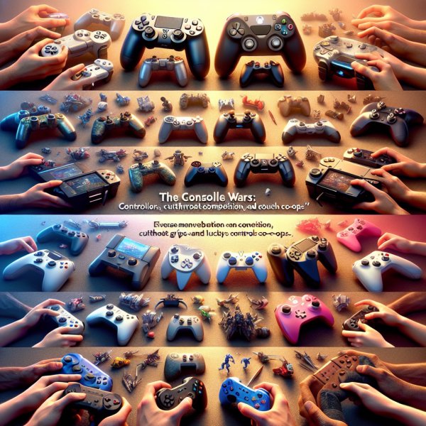 The Console Wars: Controllers, Cutthroat Competition, and Couch Co-ops