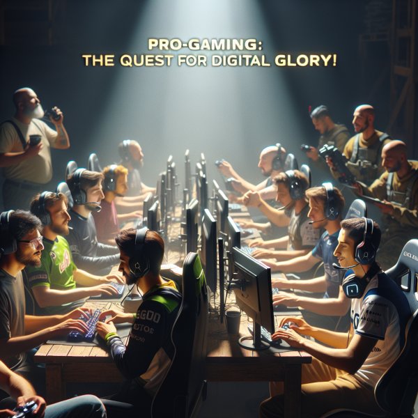 Pro-Gaming: The Quest for Digital Glory!