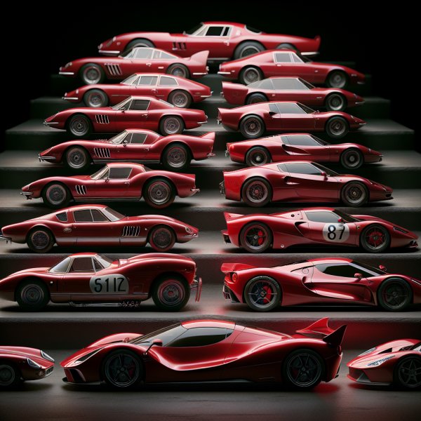 The Evolution of Ferrari's Iconic Sports Models