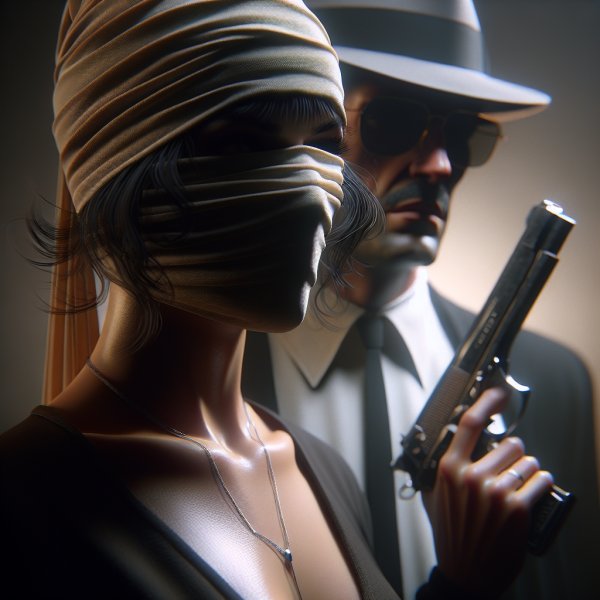 Veiled Shadows of Pulp Fiction