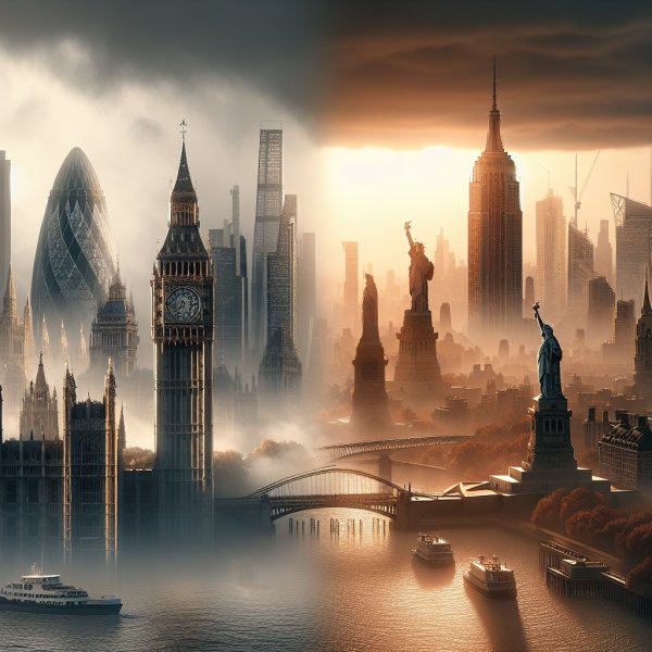 The Great City Showdown: London vs. New York's Iconic Landmarks