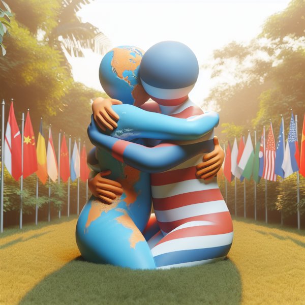 Border Banter: Countries in a Tight Embrace