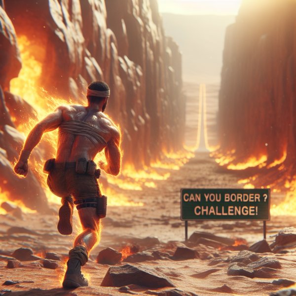 Can You Handle the Heat? Border Challenge!