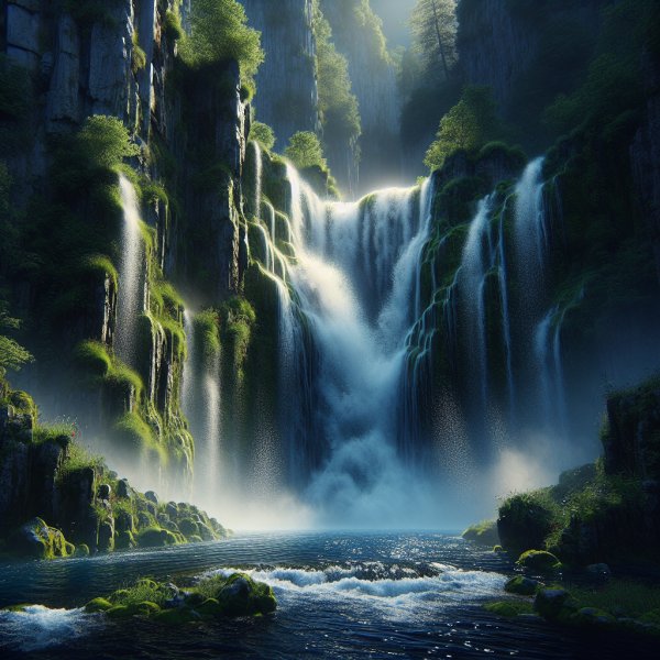 Whispers of the Falling Waters