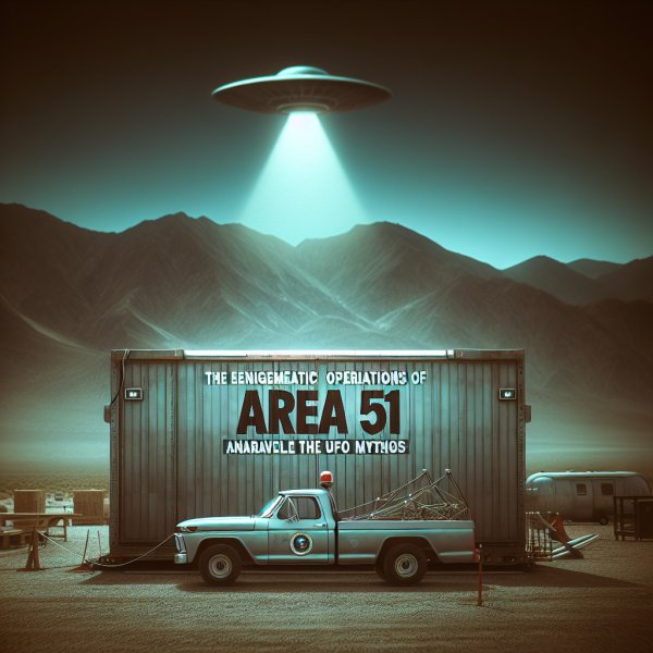 The Enigmatic Operations of Area 51: Unraveling the UFO Mythos