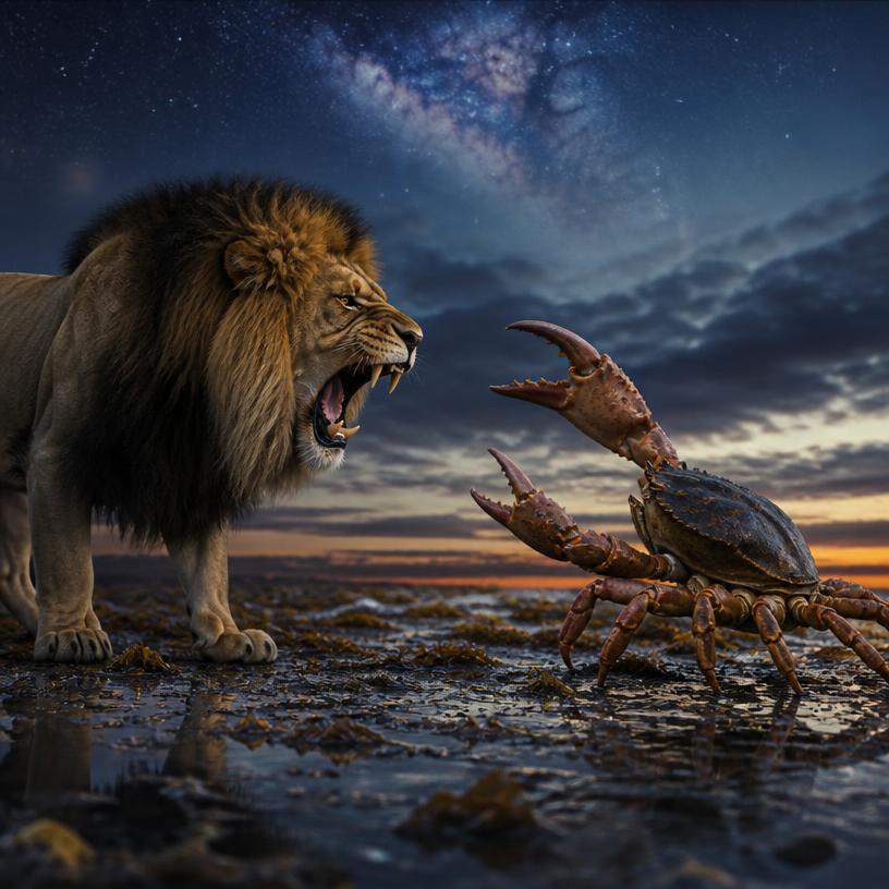 Celestial Showdown: Leo vs. Cancer