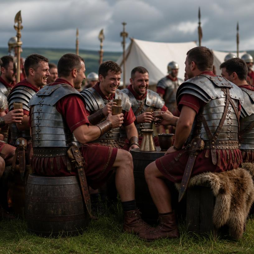Life of a Roman Legionnaire: A Right Old Knees-Up!