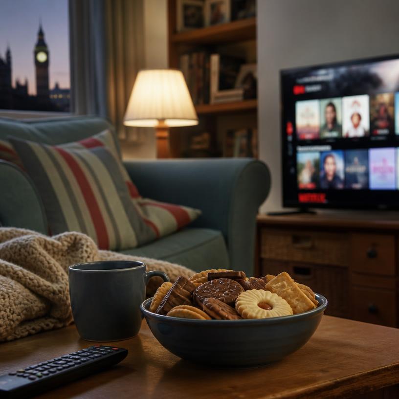 Nostalgic Nibbles: A Netflix Adventure