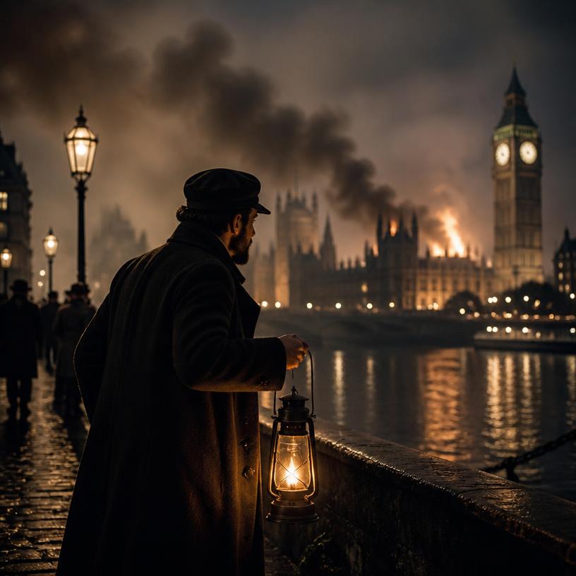 London's Fiery Phantom Hunt!