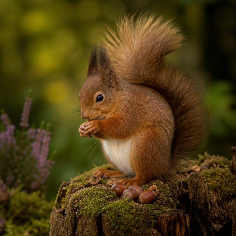 The Enigmatic Life of the Red Squirrel