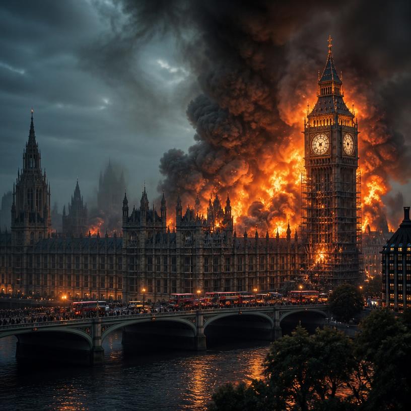 Inferno in the Capital