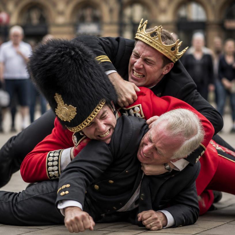 The King's Cross Capers: A Right Royal Rumble