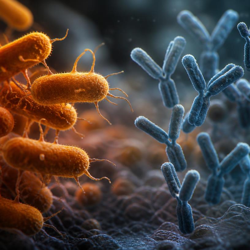 A Proper Standoff: Bacteria vs Antibodies