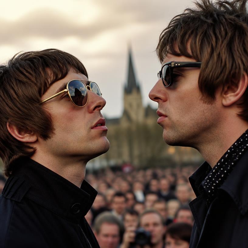 Melodies of Rivalry: The Britpop Chronicles